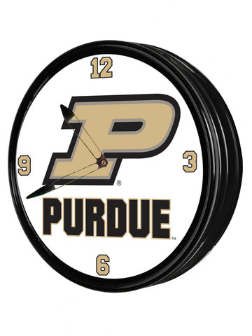 Purdue Boilermakers 19 inch LED Wall Clock Primary 