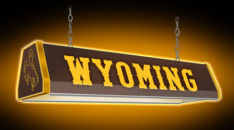 Wyoming Cowboys 38” Billiards Pool Table Light 