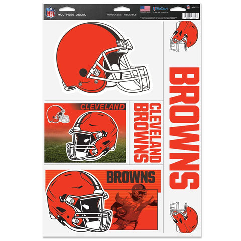 Cleveland Browns Decal 11x17 Ultra