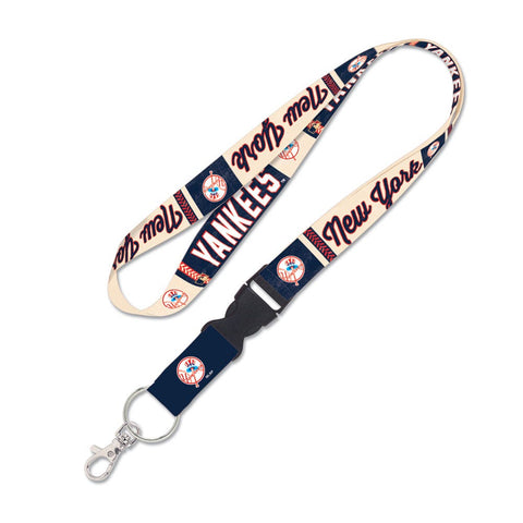 New York Yankees Lanyard with Detachable Buckle Cooperstown