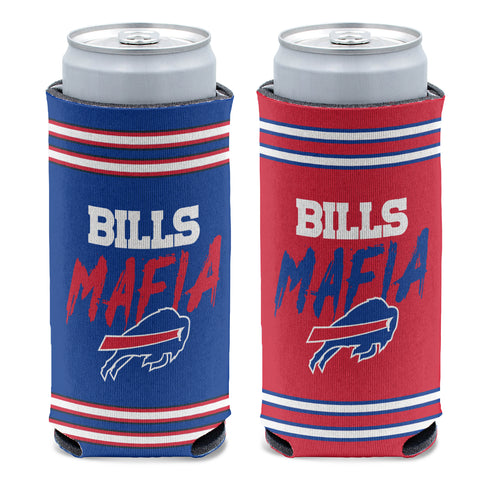 Buffalo Bills Can Cooler Slim Can Bills Mafia Design