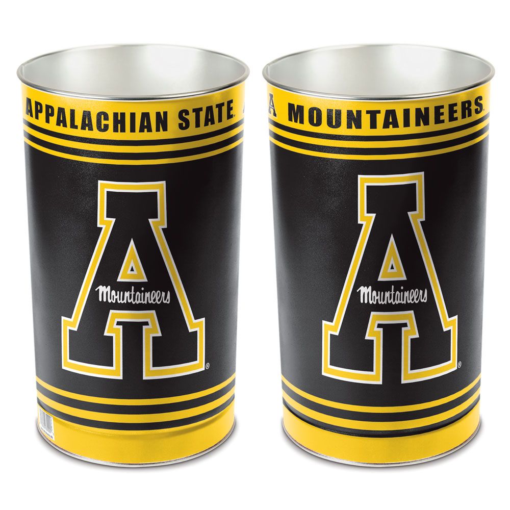Appalachian State Mountaineers Wastebasket 15 Inch Periodic Restock