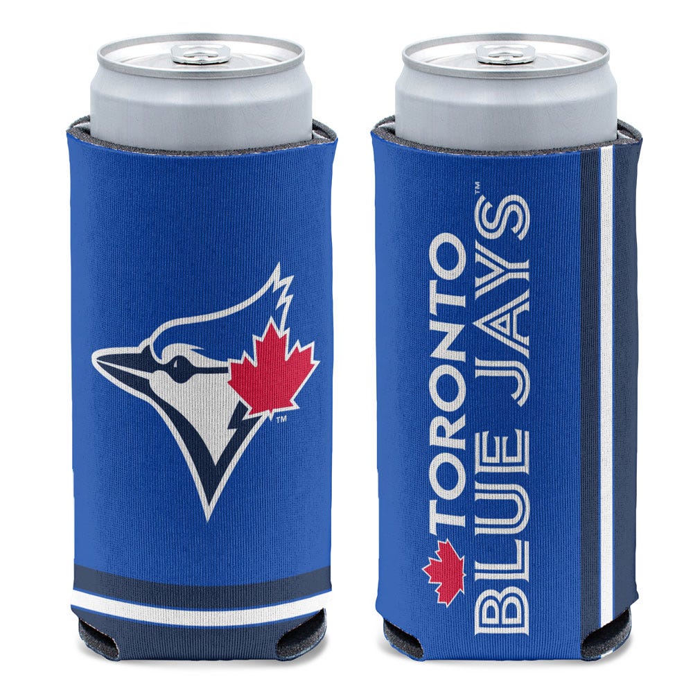Toronto Blue Jays Can Cooler Slim Can Design Special Order