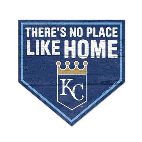 Kansas City Royals Sign Wood Homeplate