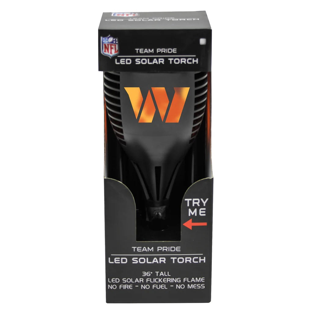Washington Huskies Commanders Solar Torch LED