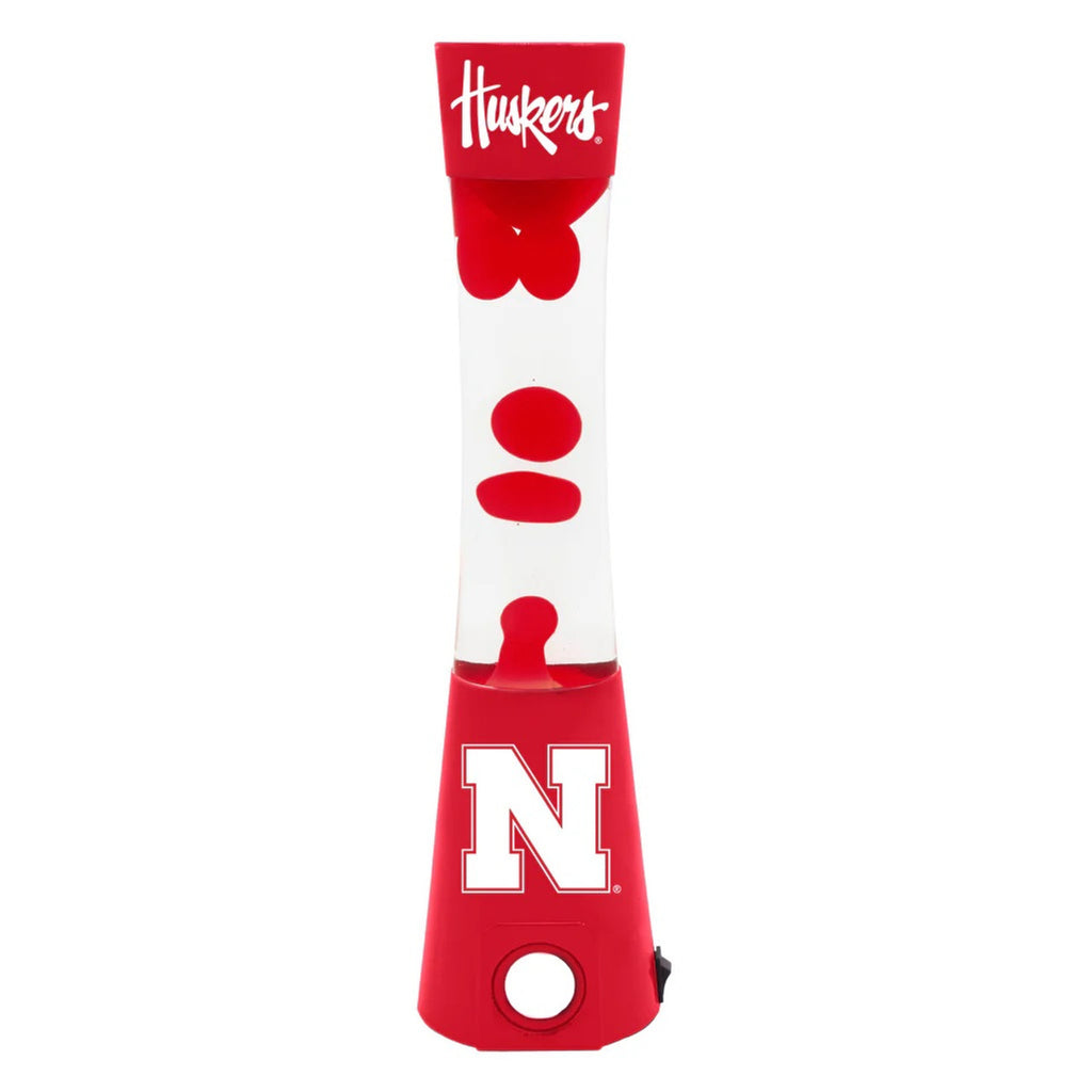 Nebraska Cornhuskers Magma Lamp Bluetooth Speaker
