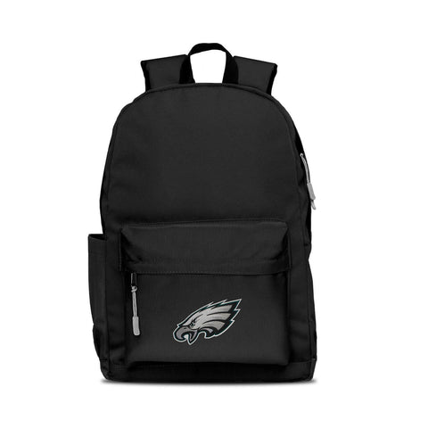Philadelphia Eagles Backpack Campus Laptop Black with Gray