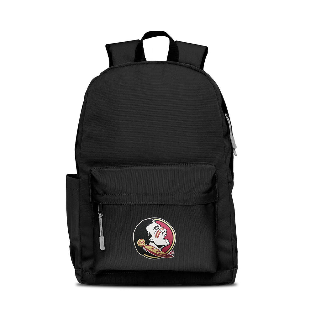 Florida State Seminoles Backpack Campus Laptop Black With Gray