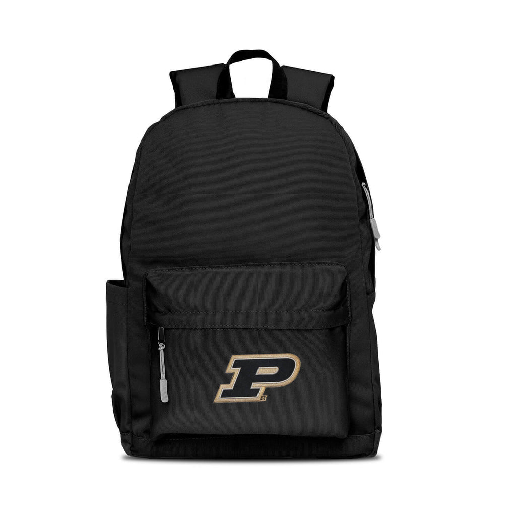 Purdue Boilermakers Backpack Campus Laptop Black With Gray