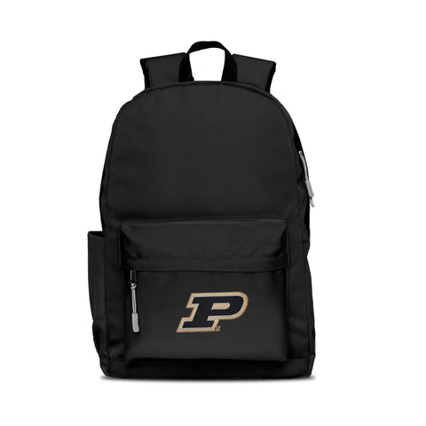 Purdue Boilermakers Backpack Campus Laptop Black With Gray