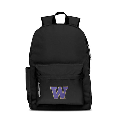 Washington Huskies Backpack Campus Laptop Black With Gray