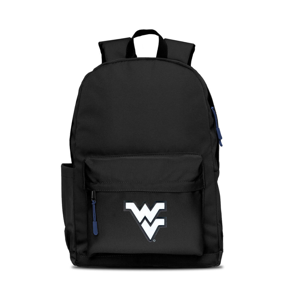 West Virginia Mountaineers Backpack Campus Laptop Black With Navy