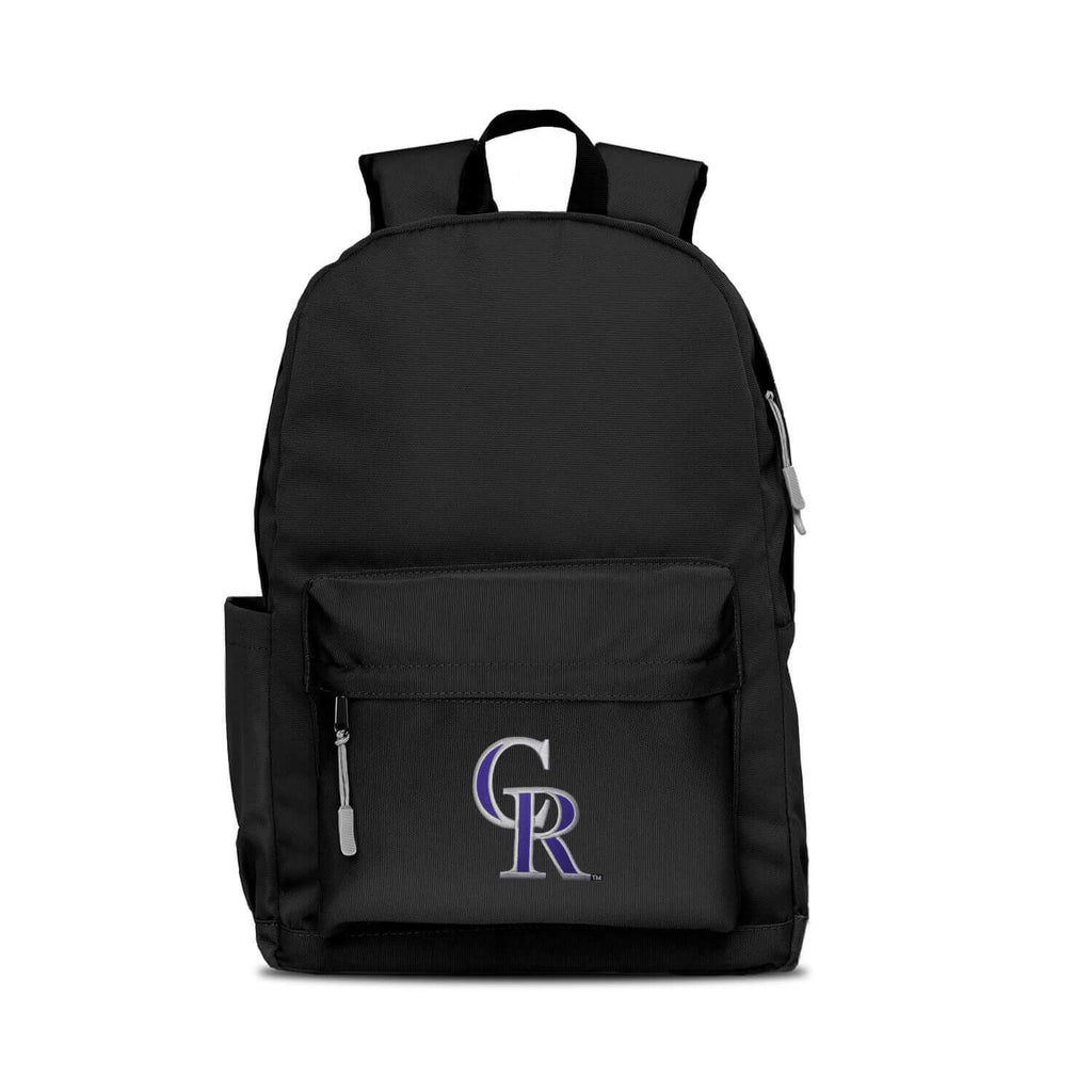 Colorado Rockies Backpack Campus Laptop With Gray