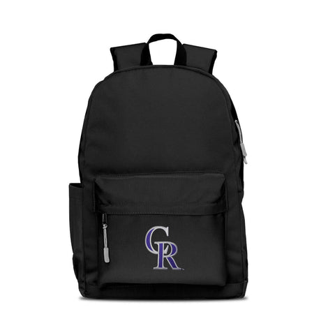 Colorado Rockies Backpack Campus Laptop With Gray