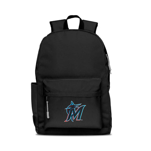 Miami Marlins Backpack Campus Laptop With Gray