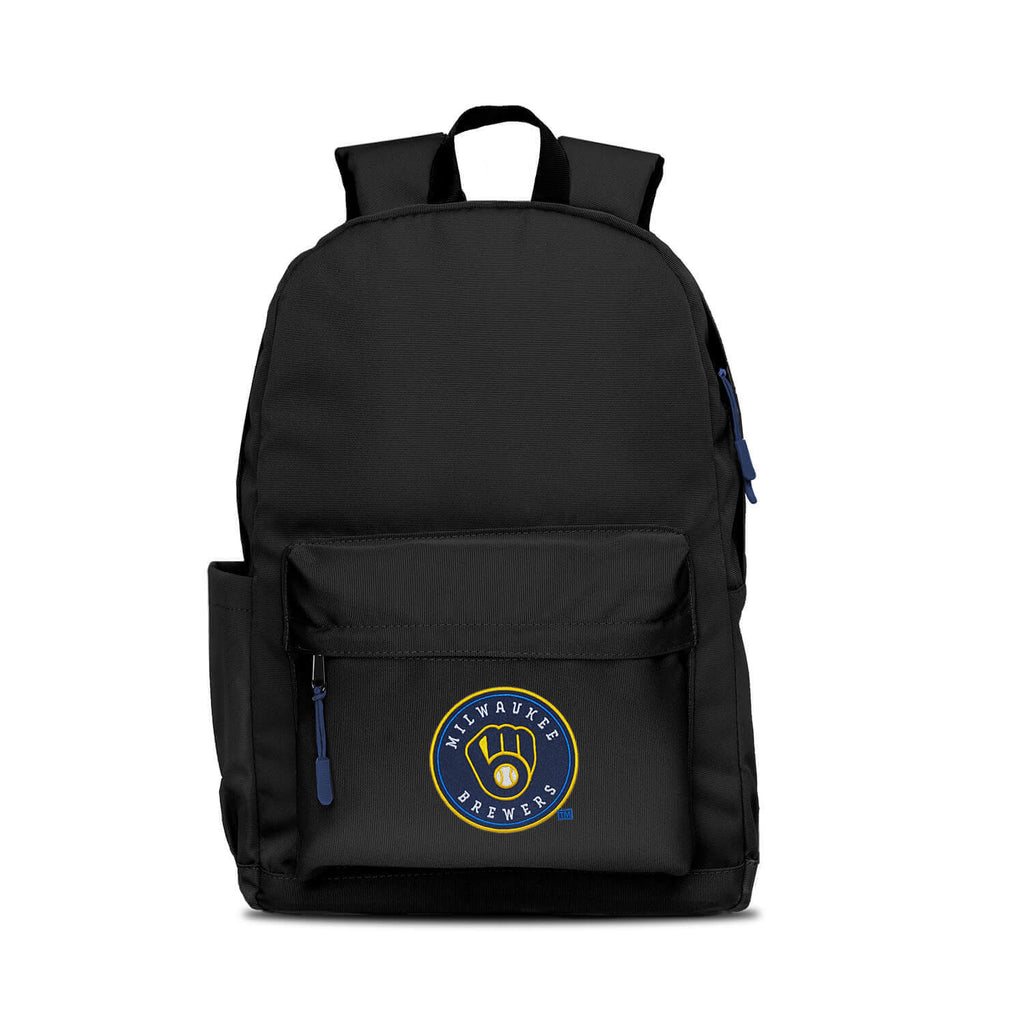 Milwaukee Brewers Backpack Campus Laptop With Navy
