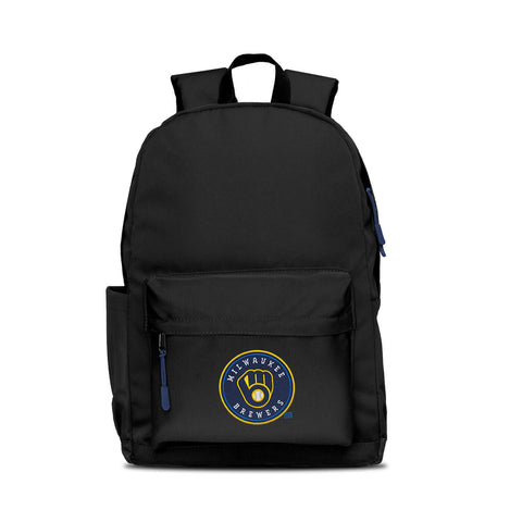 Milwaukee Brewers Backpack Campus Laptop With Navy
