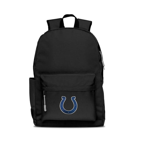 Indianapolis Colts Backpack Campus Laptop Black with Gray