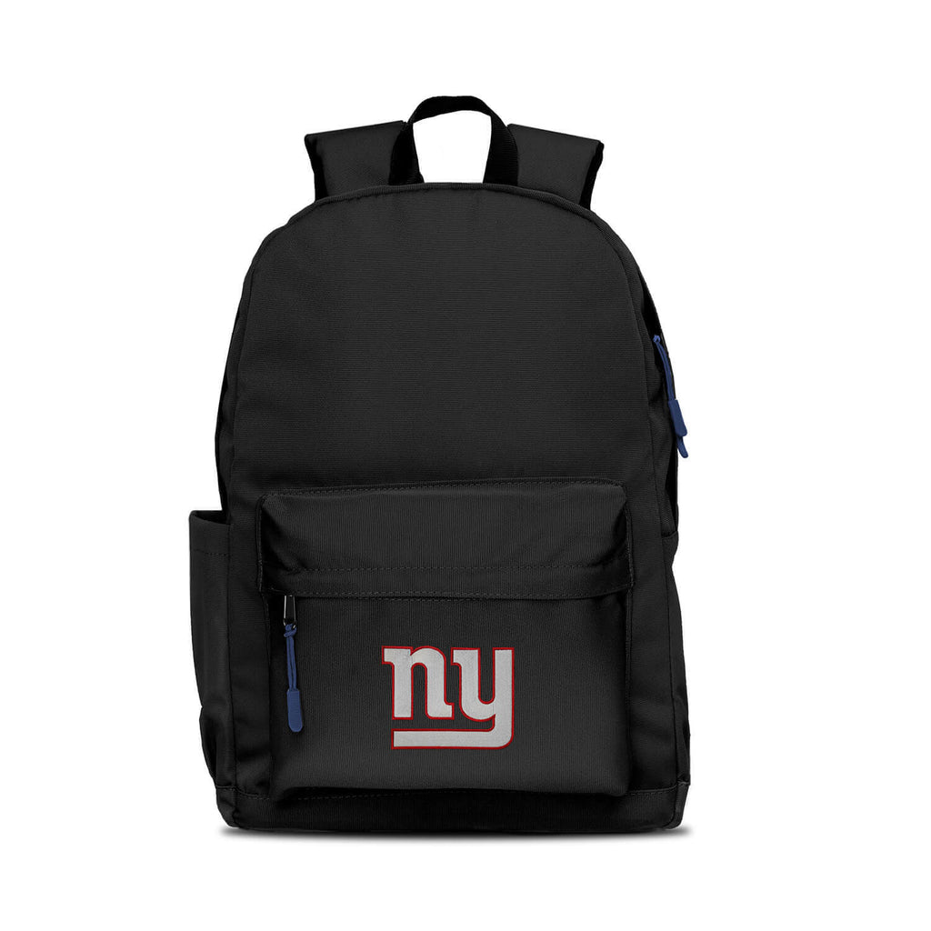 New York Giants Backpack Campus Laptop Black with Navy