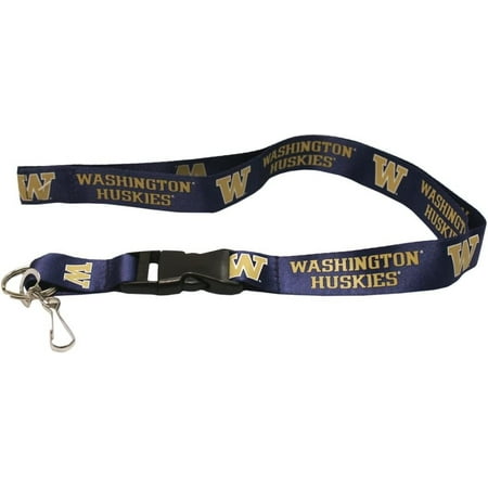 Washington Huskies Lanyard Breakaway with Key Ring