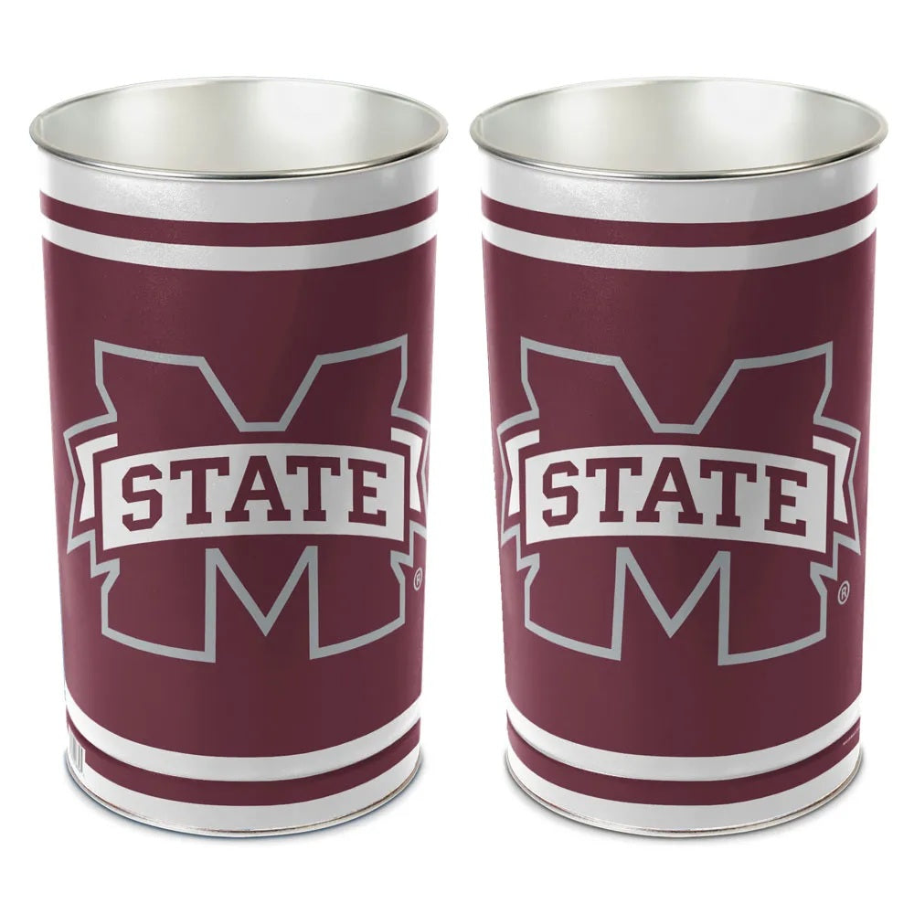 Mississippi State Bulldogs Wastebasket 15 Inch Periodic Restock