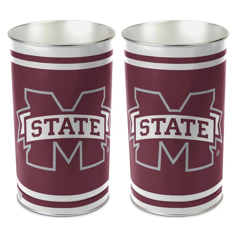 Mississippi State Bulldogs Wastebasket 15 Inch Periodic Restock