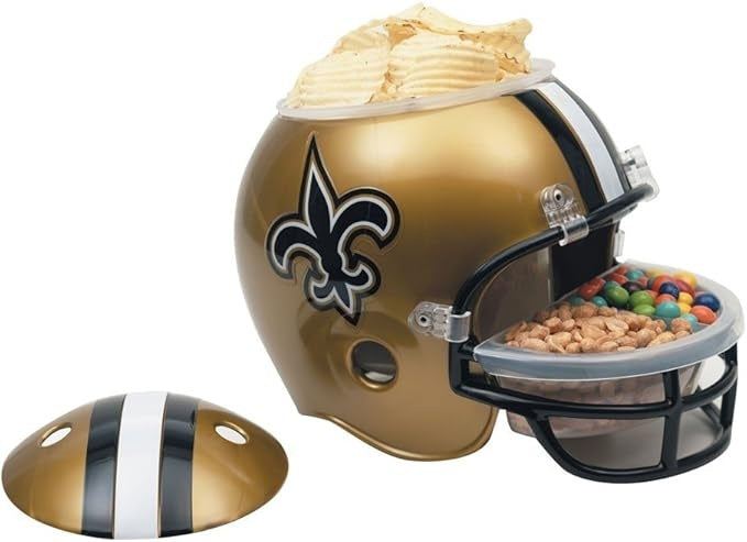 New Orleans Saints Snack Helmet