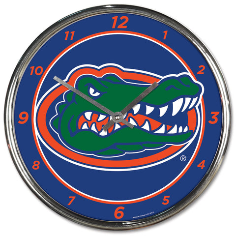 Florida Gators Round Chrome Wall Clock Periodic Restock