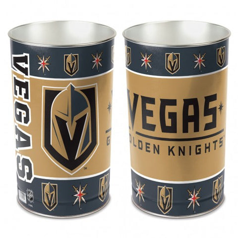 Las Vegas Golden Knights Wastebasket 15 Inch