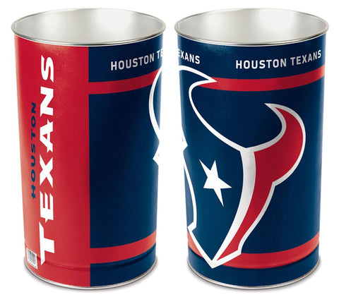 Houston Texans Wastebasket 15 Inch Periodic Restock