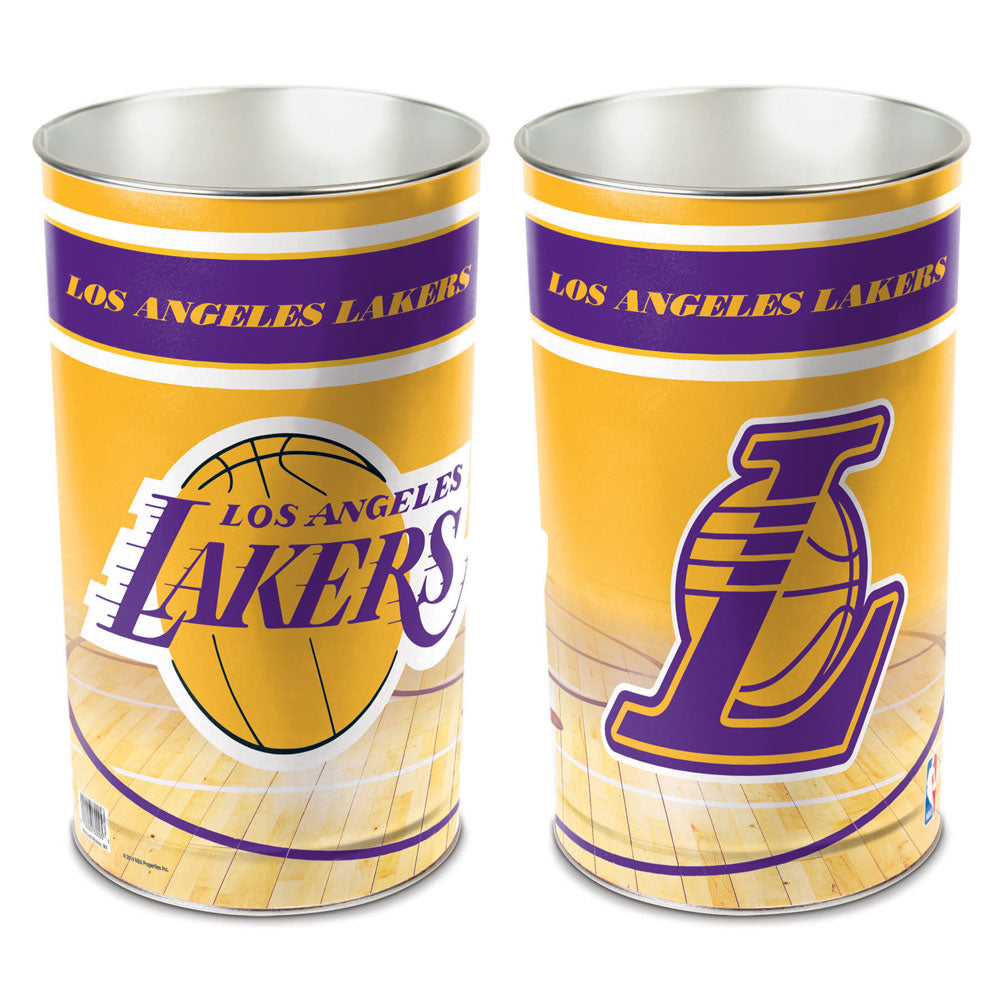 Los Angeles Lakers Wastebasket 15 Inch Periodic Restock