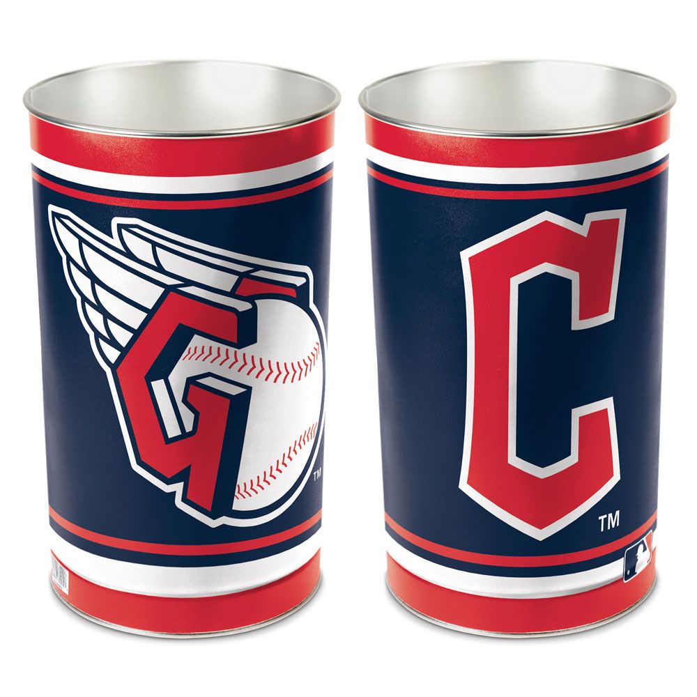 Cleveland Guardians Wastebasket 15 Inch Periodic Restock