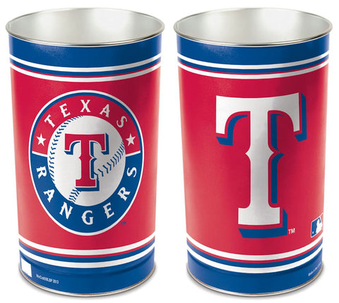Texas Rangers Wastebasket 15 Inch Periodic Restock