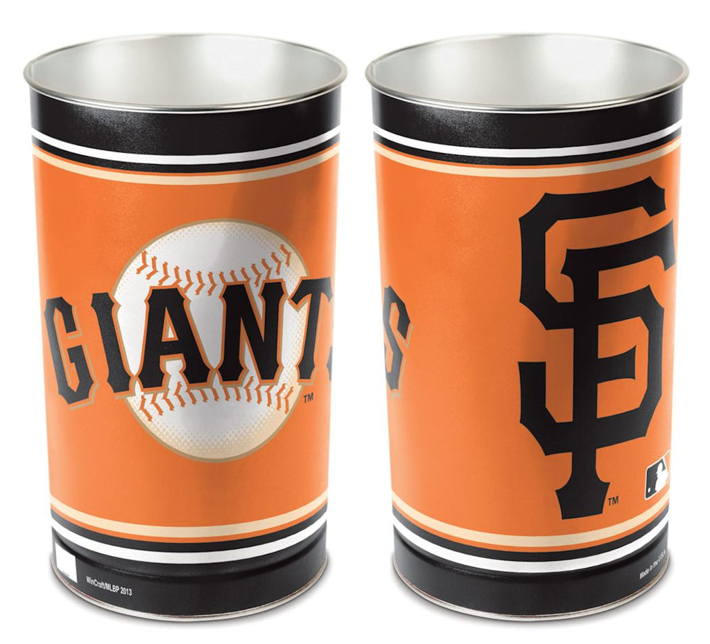 San Francisco Giants Wastebasket 15 Inch Periodic Restock