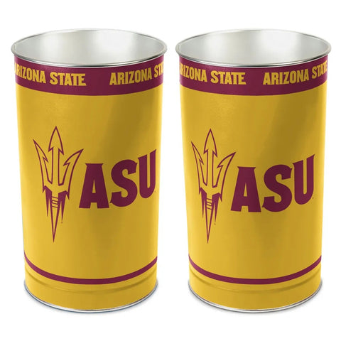 Arizona State Sun Devils Wastebasket 15 Inch Periodic Restock