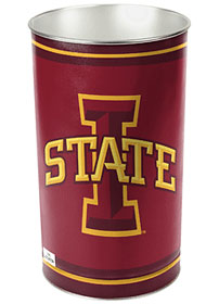 Iowa State Cyclones Wastebasket 15 Inch Periodic Restock