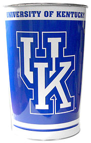 Kentucky Wildcats Wastebasket 15 Inch Periodic Restock