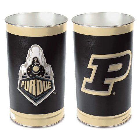 Purdue Boilermakers Wastebasket 15 Inch Periodic Restock