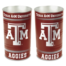 Texas A&M Aggies Wastebasket 15 Inch Periodic Restock