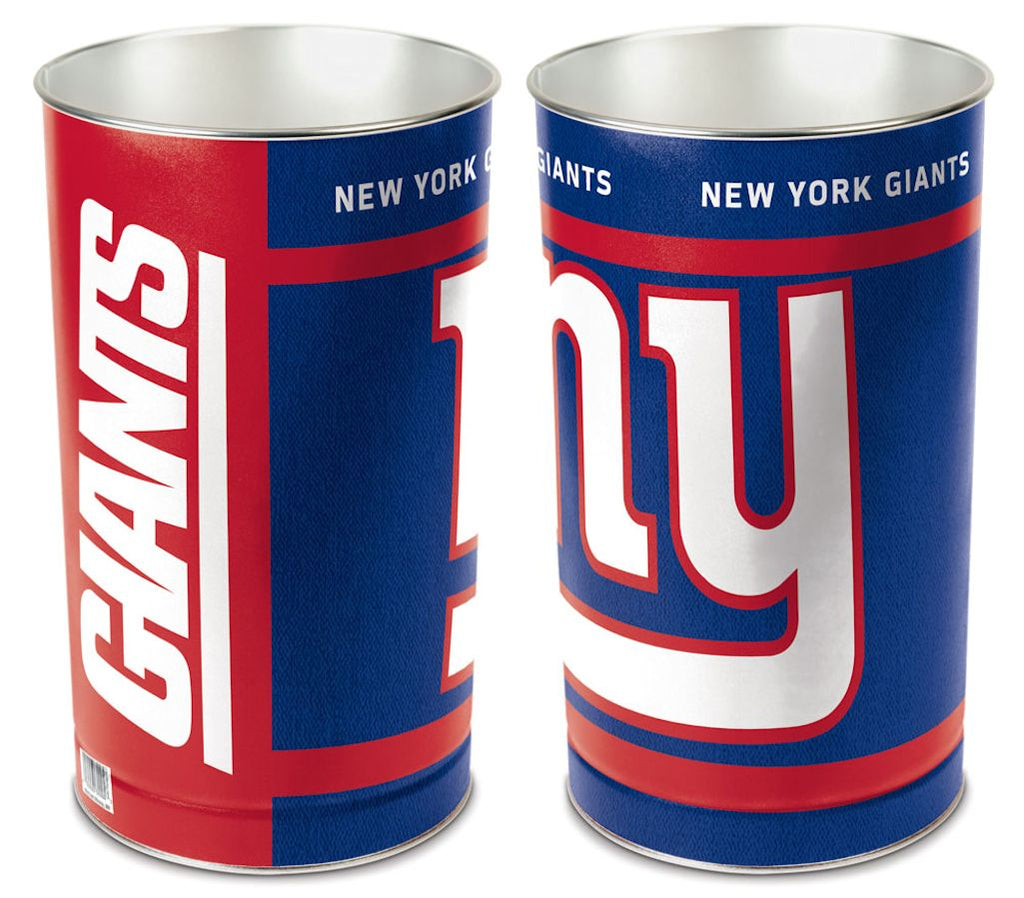 New York Giants Wastebasket 15 Inch Periodic Restock