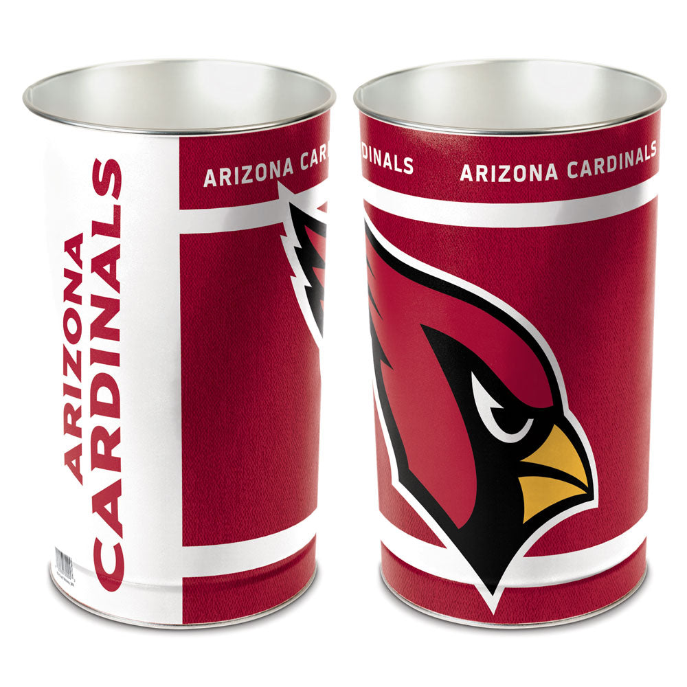 Arizona Cardinals Wastebasket 15 Inch Periodic Restock