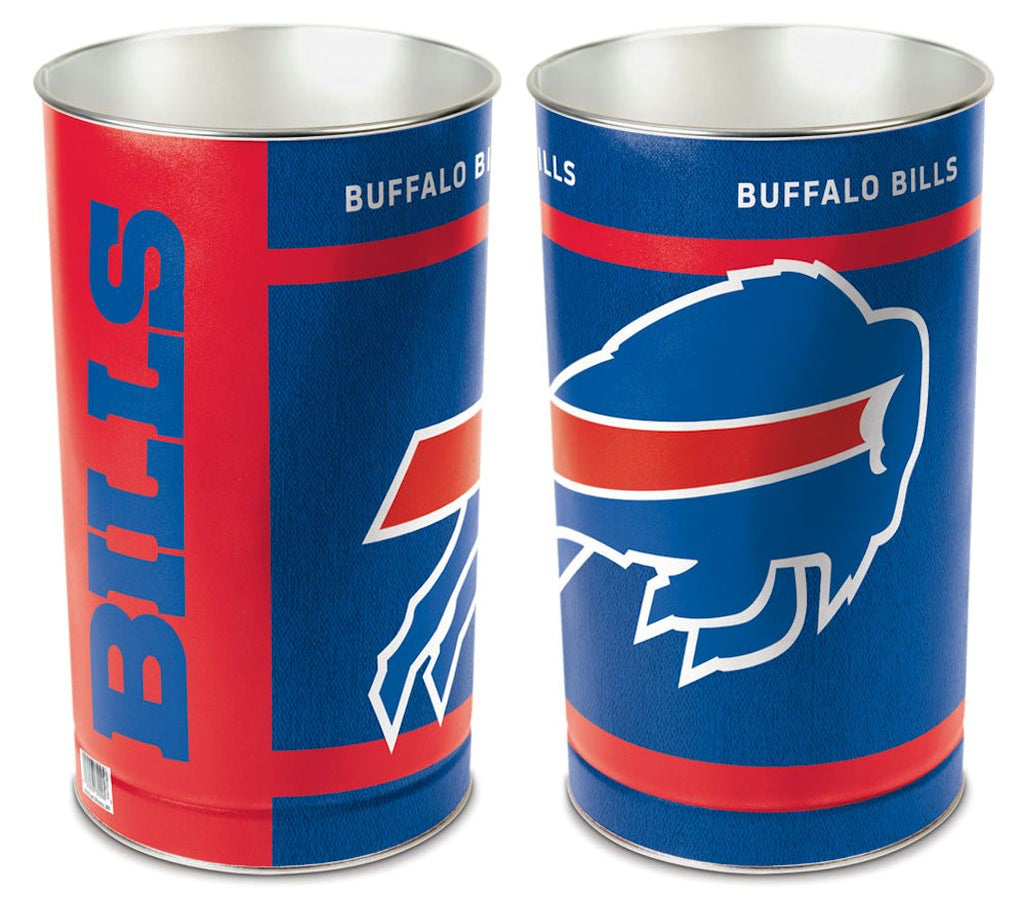 Buffalo Bills Wastebasket 15 Inch Periodic Restock