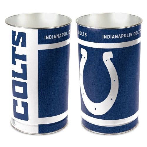 Indianapolis Colts Wastebasket 15 Inch Periodic Restock