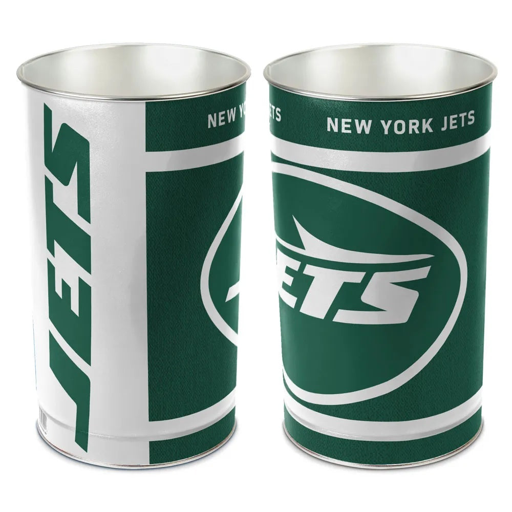 New York Jets Wastebasket 15 Inch Periodic Restock