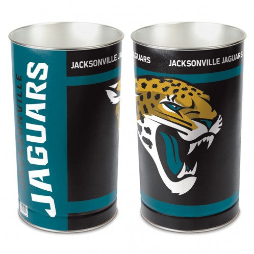Jacksonville Jaguars Wastebasket 15 Inch Periodic Restock