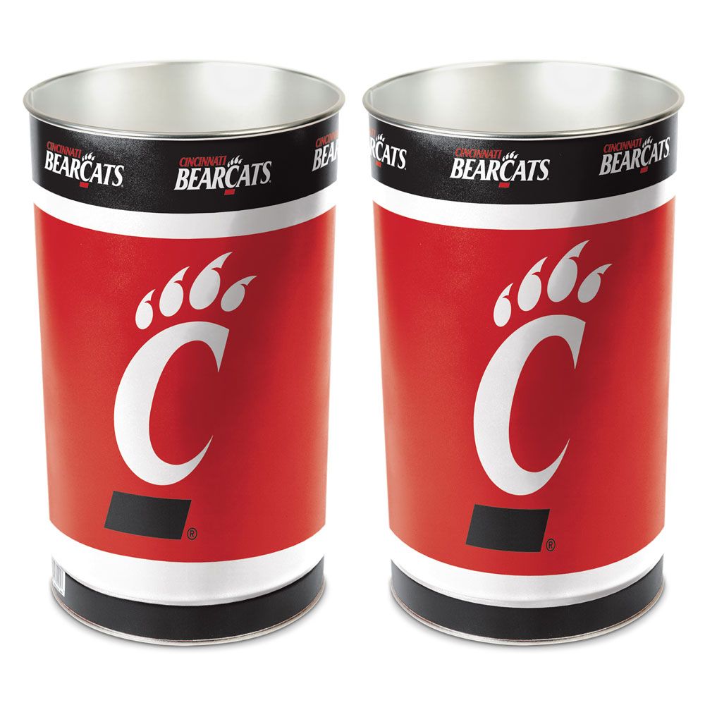 Cincinnati Bearcats Wastebasket 15 Inch Periodic Restock