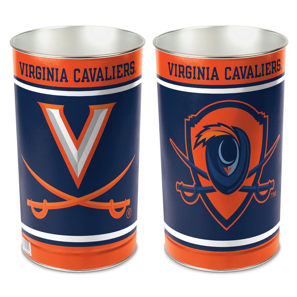 Virginia Cavaliers Wastebasket 15 Inch Periodic Restock
