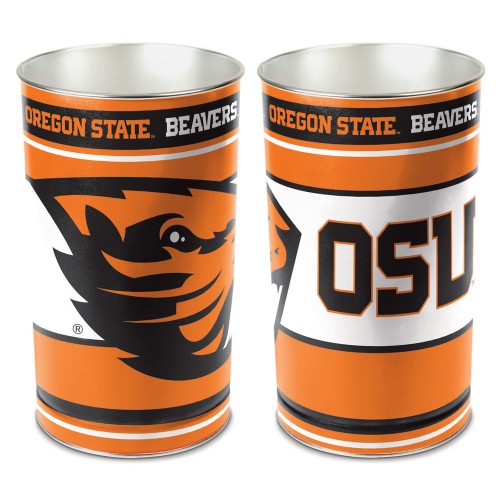 Oregon State Beavers Wastebasket 15 Inch Periodic Restock