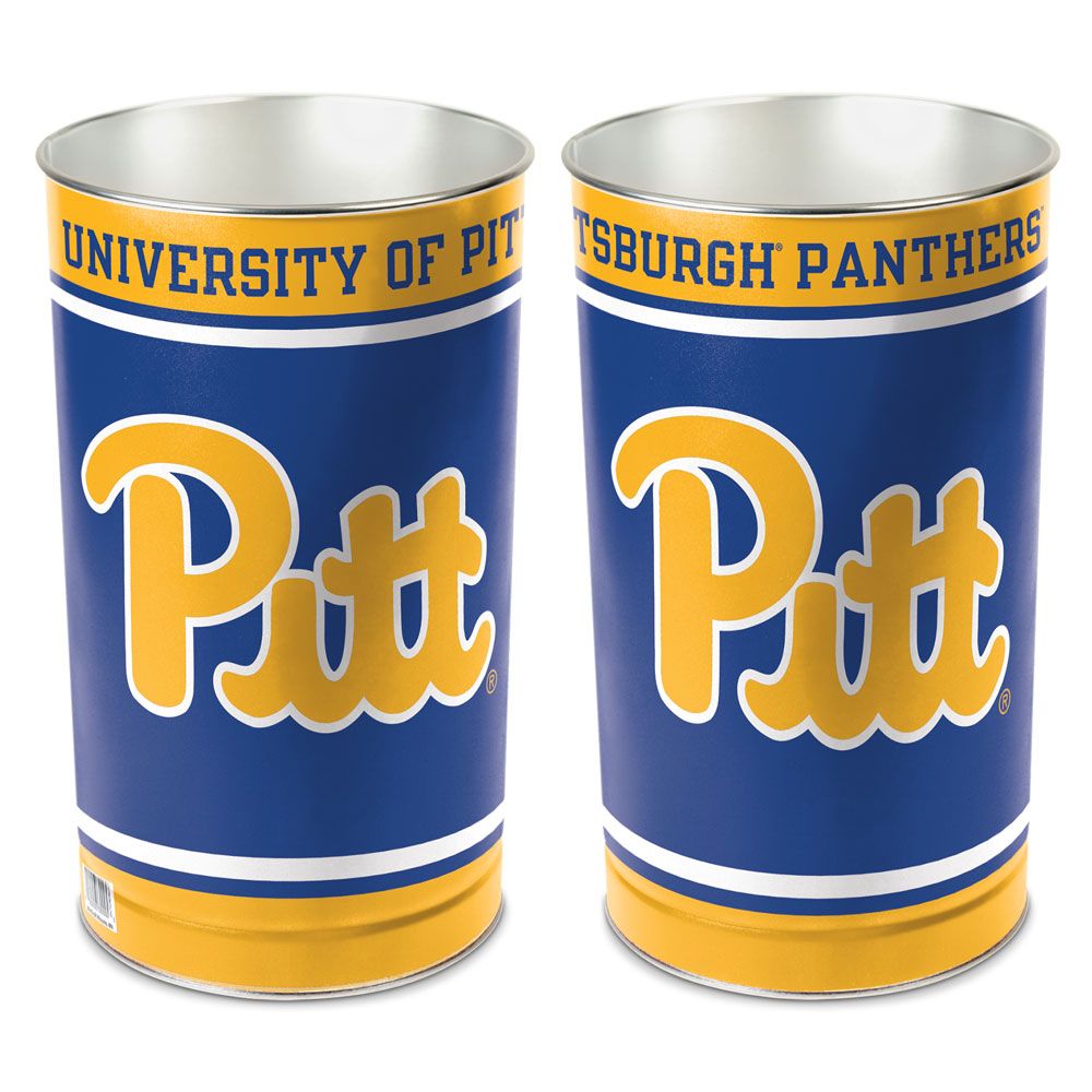 Pittsburgh Panthers Wastebasket 15 Inch Periodic Restock