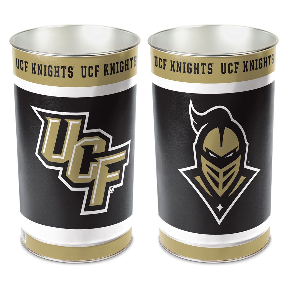 Central Florida Knights Wastebasket 15 Inch Periodic Restock